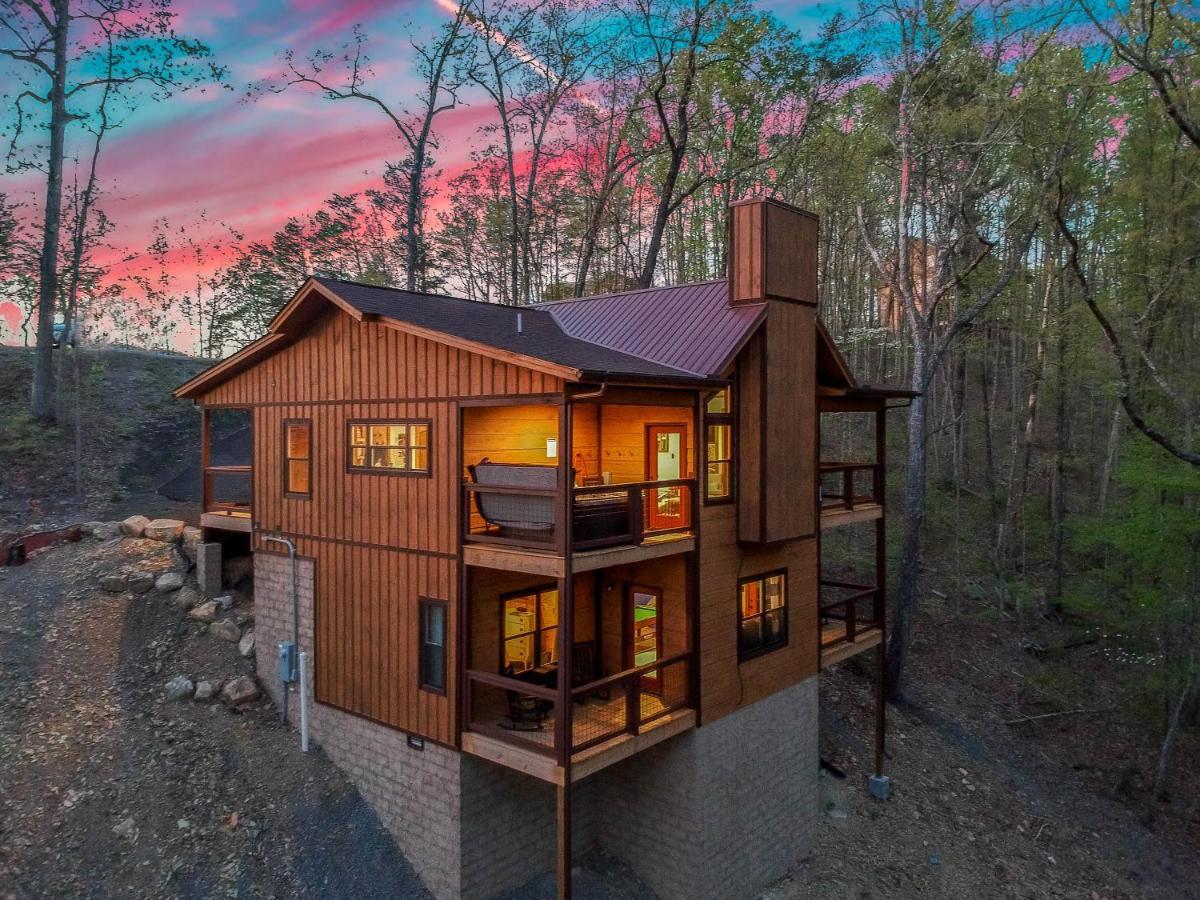 Nordic Mountain Modern Lodge - Family Friendly Luxury Cabin In Walden'S Ridge Sevierville Bagian luar foto