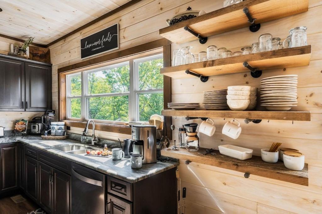 Nordic Mountain Modern Lodge - Family Friendly Luxury Cabin In Walden'S Ridge Sevierville Bagian luar foto